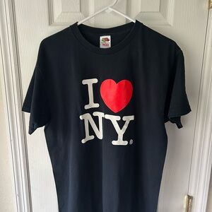 Fruit of the Loom Black I ❤️ NY T-Shirt